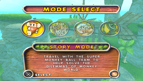Super Monkey Ball Adventure screenshot 4 for PSP